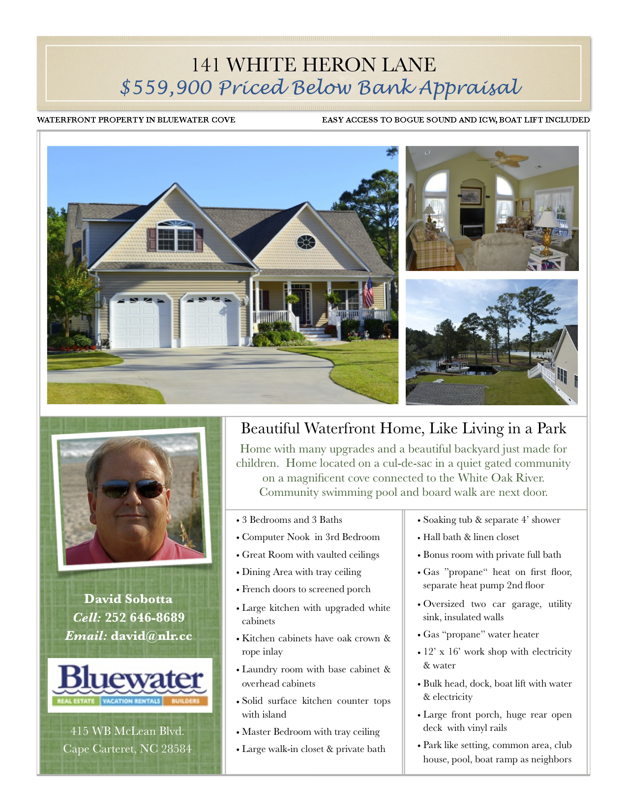 141 White Heron Lane Flyer
