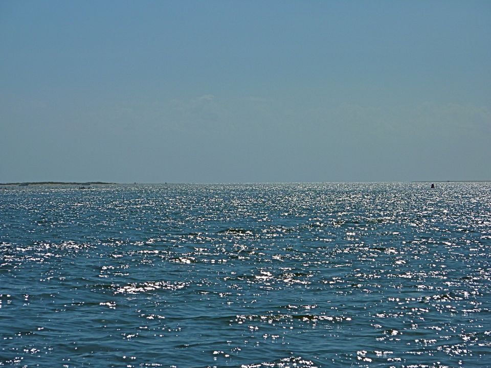 Sky and Ocean Merge in the Inlet