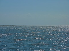 Sky and Ocean Merge in the Inlet